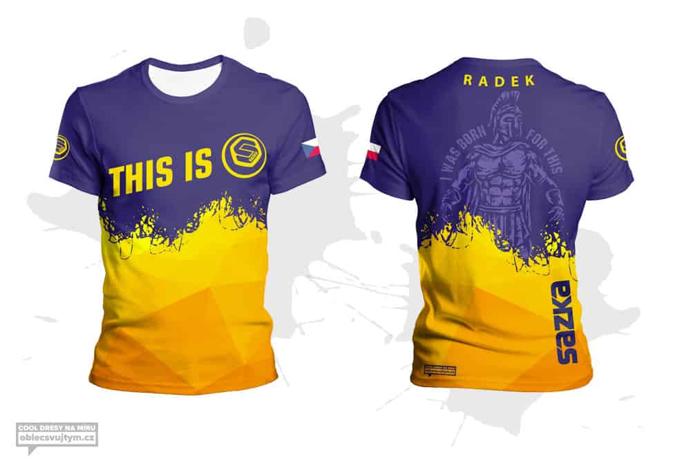 Funkční týmové tričko Sazka