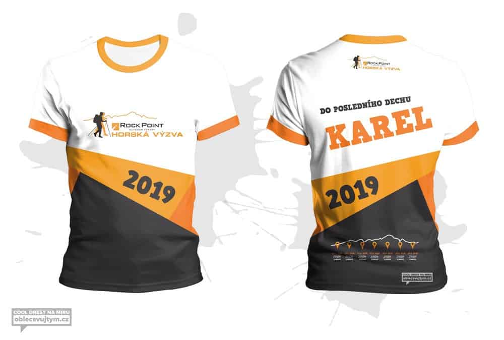 Horská výzva - návrh dresu