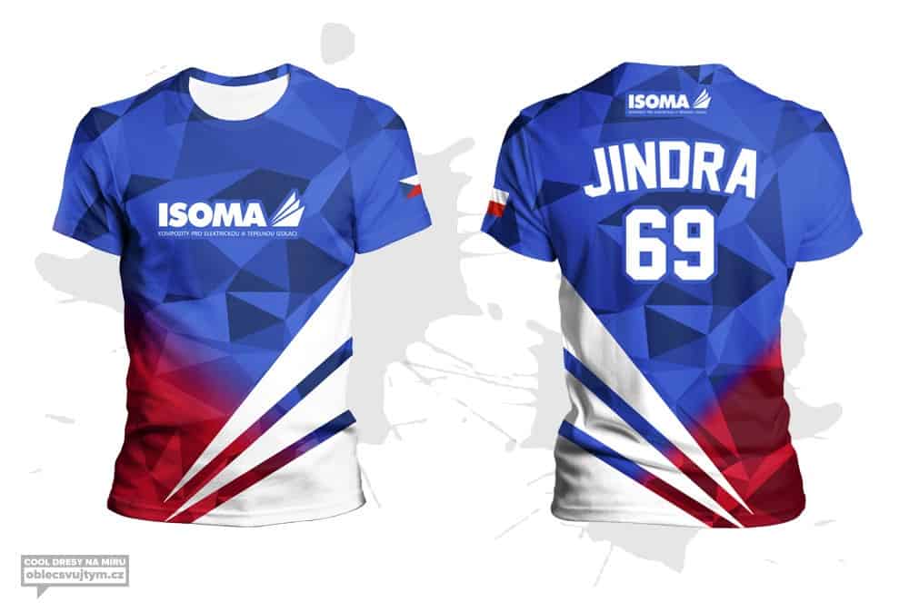 Isoma - návrh dresu