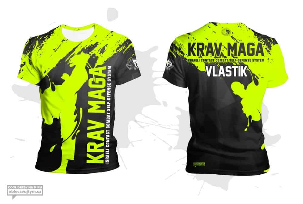 Krav Maga - návrh trička