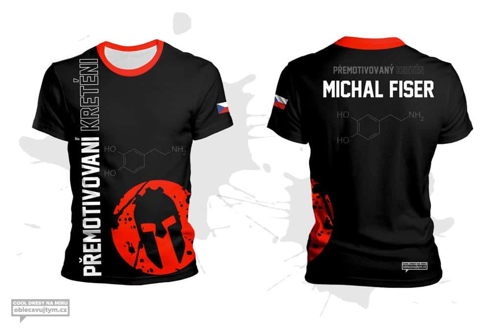 Kreténi - návrh dresu