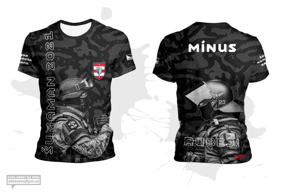 Přemotivování - návrh dresu