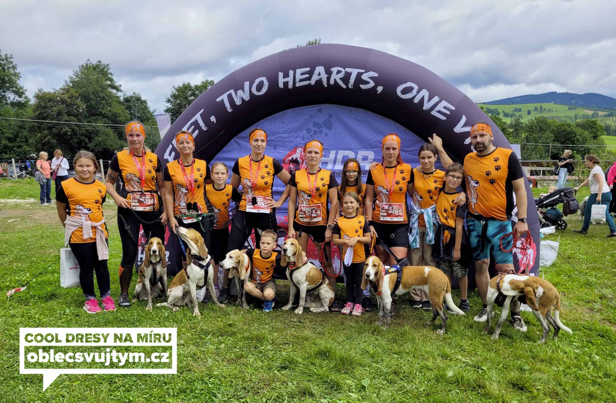 Sport se psem - dresy na míru